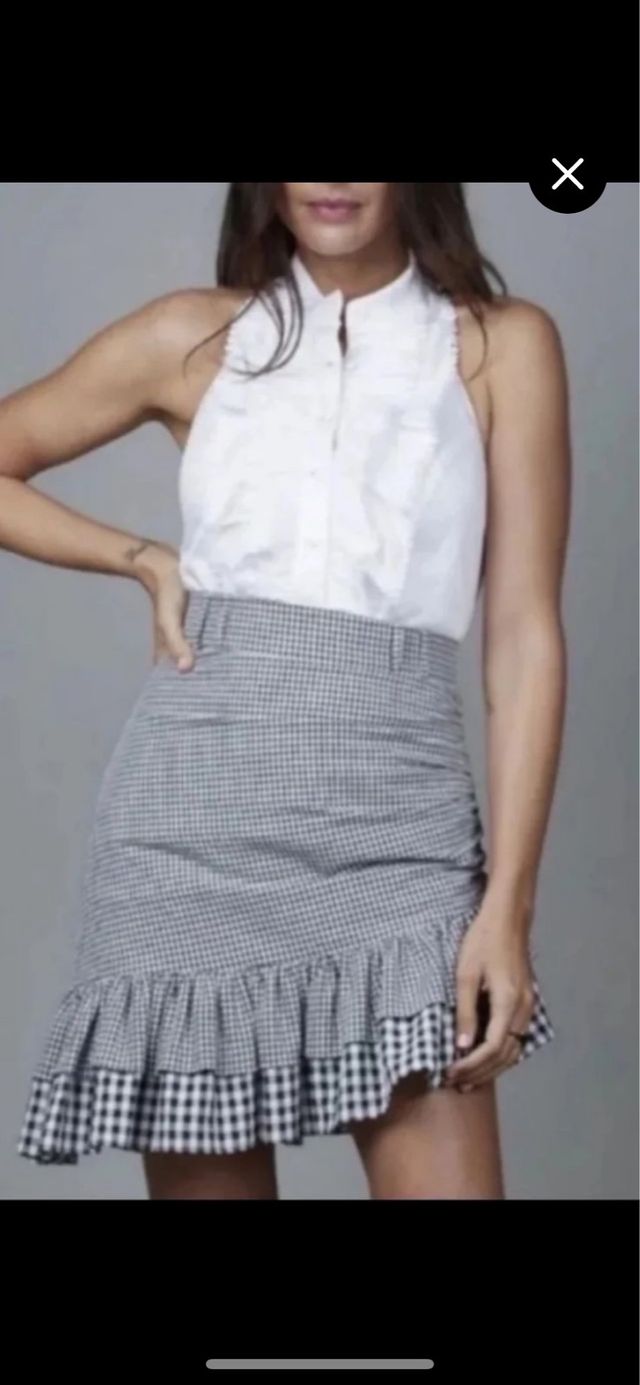 T.M Falda Carmen Horneros