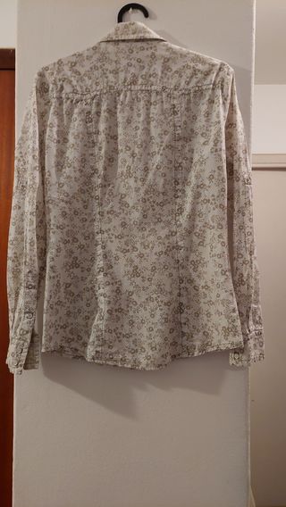 Camisa mini flores Mango