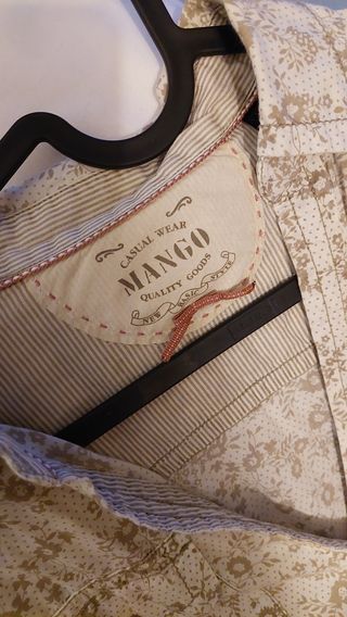 Camisa mini flores Mango