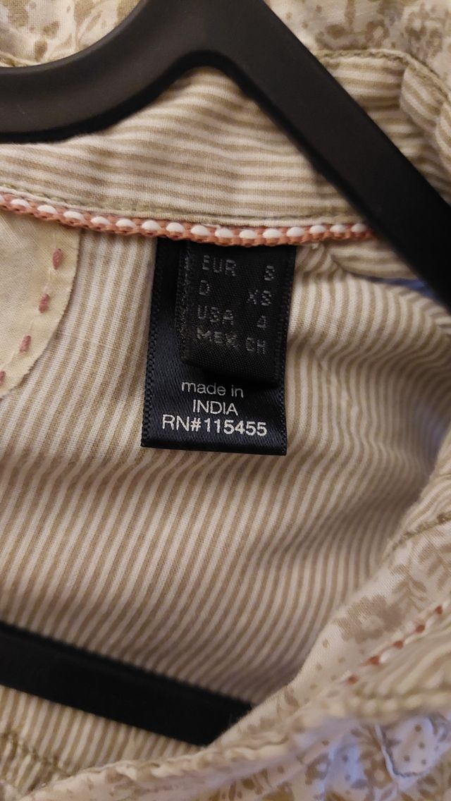 Camisa mini flores Mango