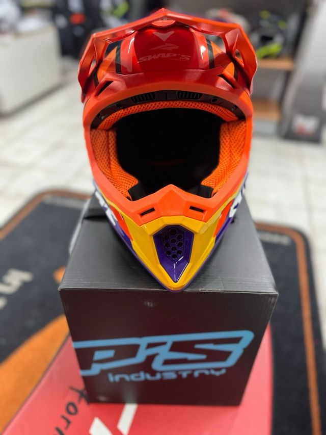casco da cross Swap’s Blur S818