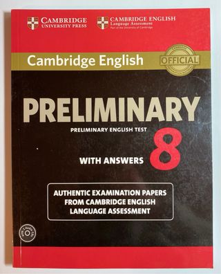 Pack preparación libros inglés B1 PET Cambridge