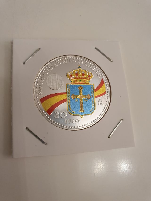 Moneda conmemorativa 30 euros "Asturias"