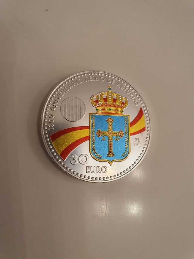 Moneda conmemorativa 30 euros "Asturias"