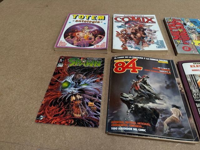 tomos Comics antiguos 1980