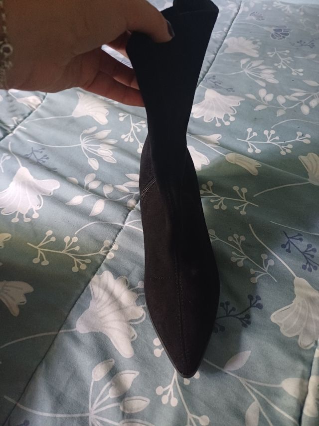 Botines de antelina a estrenar negros