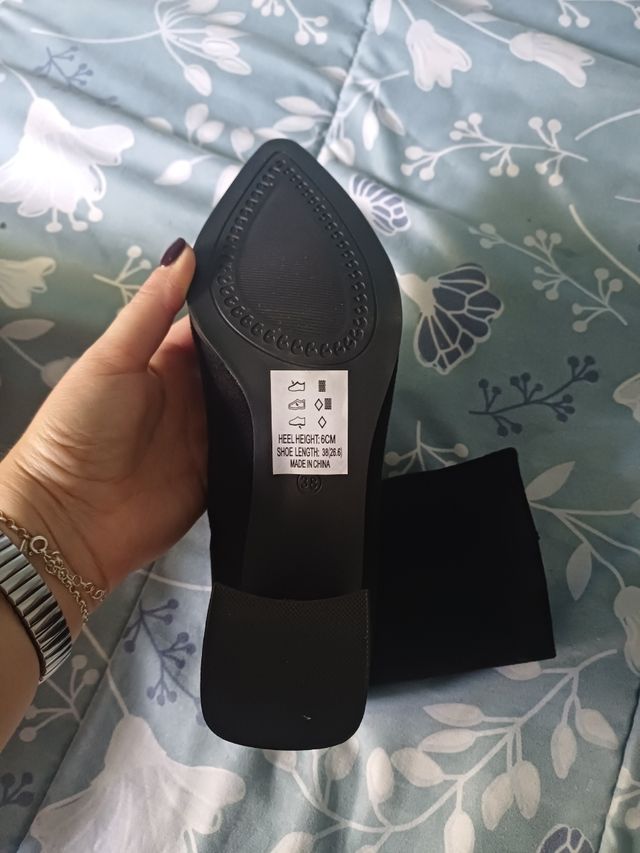 Botines de antelina a estrenar negros