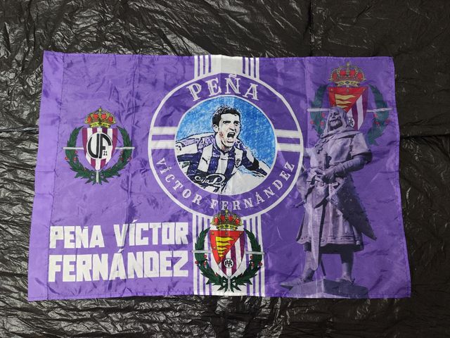 Bandera Real Valladolid Peña Víctor Fernández