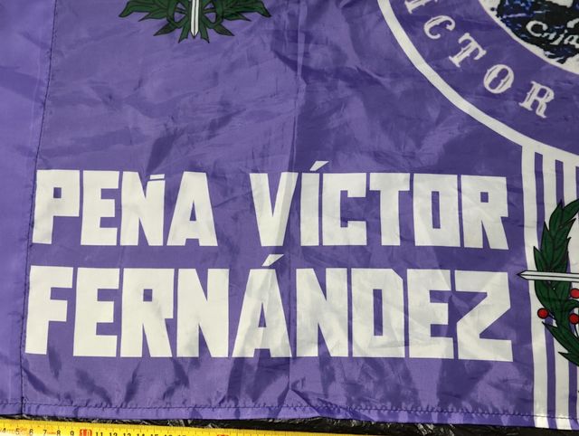 Bandera Real Valladolid Peña Víctor Fernández
