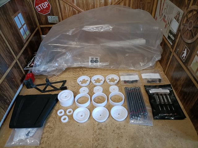 Lote proyecto crawler 1/10 land Rover