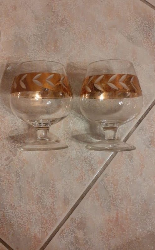 Set bicchieri vintage