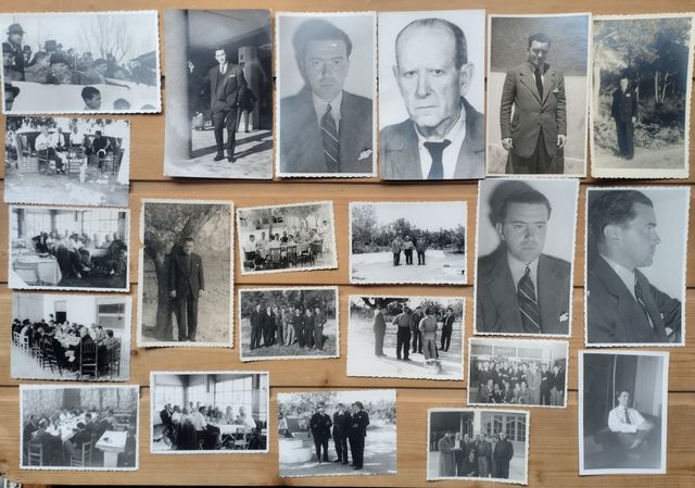 *Lote fotografías antiguas hombres años 40-70
