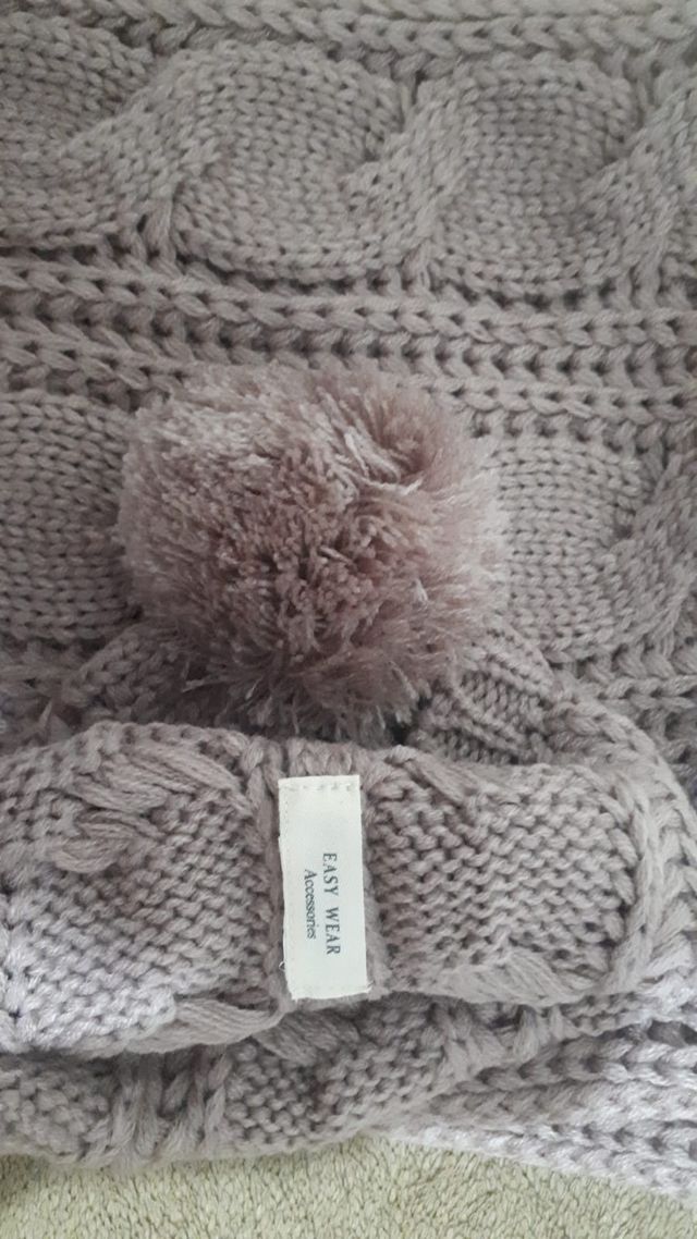 Bufanda cerrada y gorro a juego mujer Easy Wear