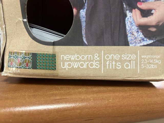 Porta bebé Close Caboo cotton blend