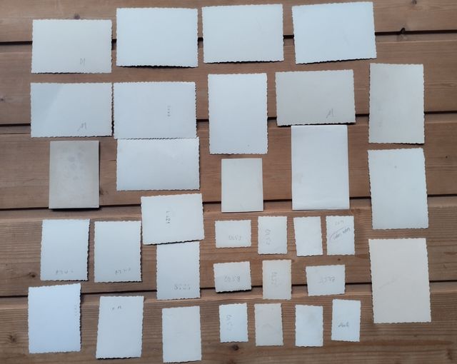 *Lote de fotografías antiguas de hombres, 40-70