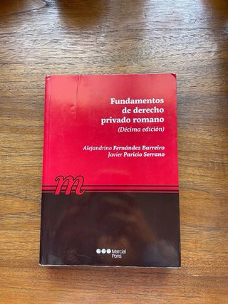 Fundamentos de Derecho privado romano