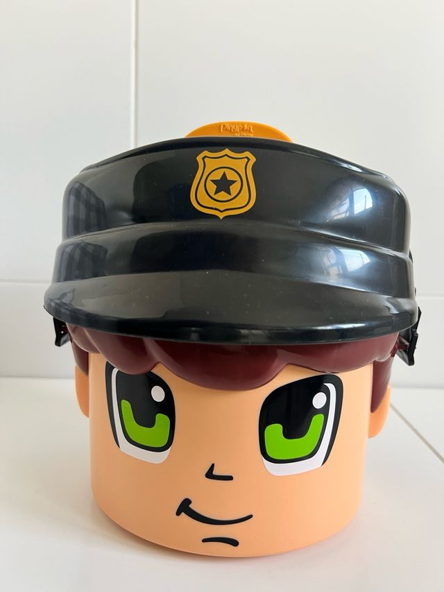 Cabeza Pinypon Action policia