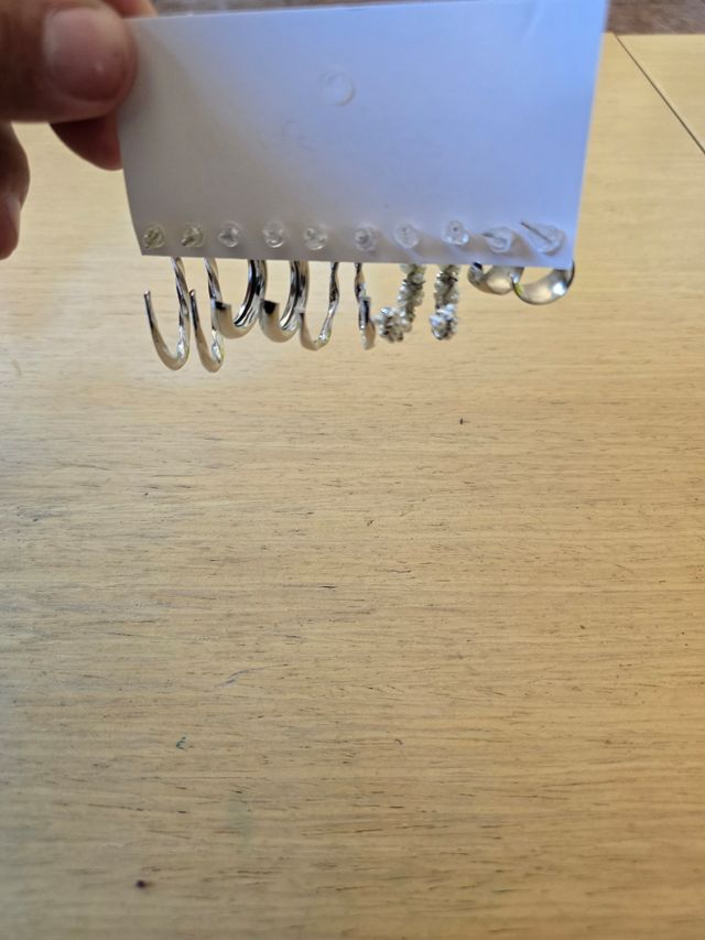 Juego pendientes Mariposa y Corazon