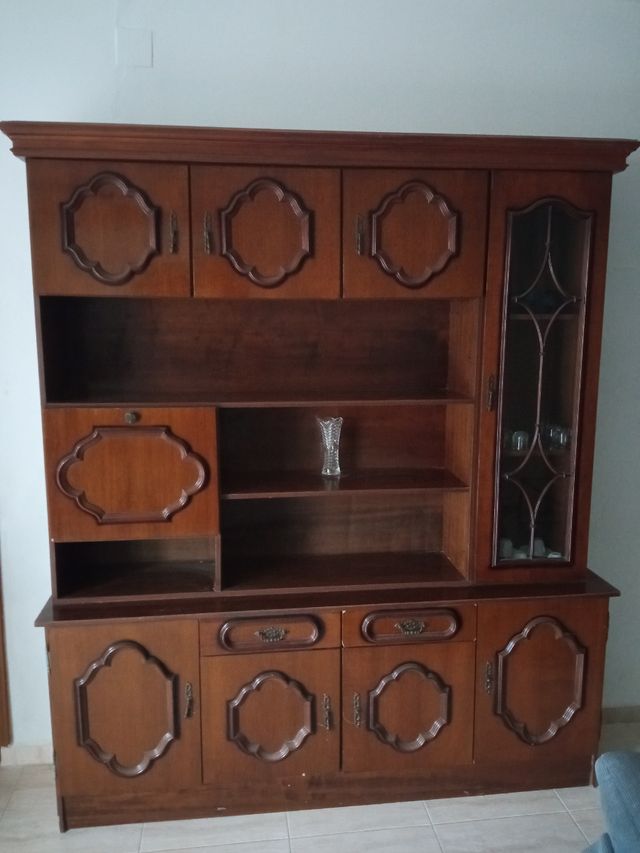 Mueble TV madera marrón