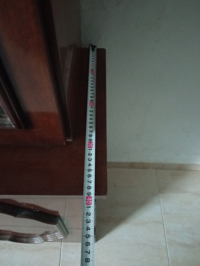 Mueble TV madera marrón