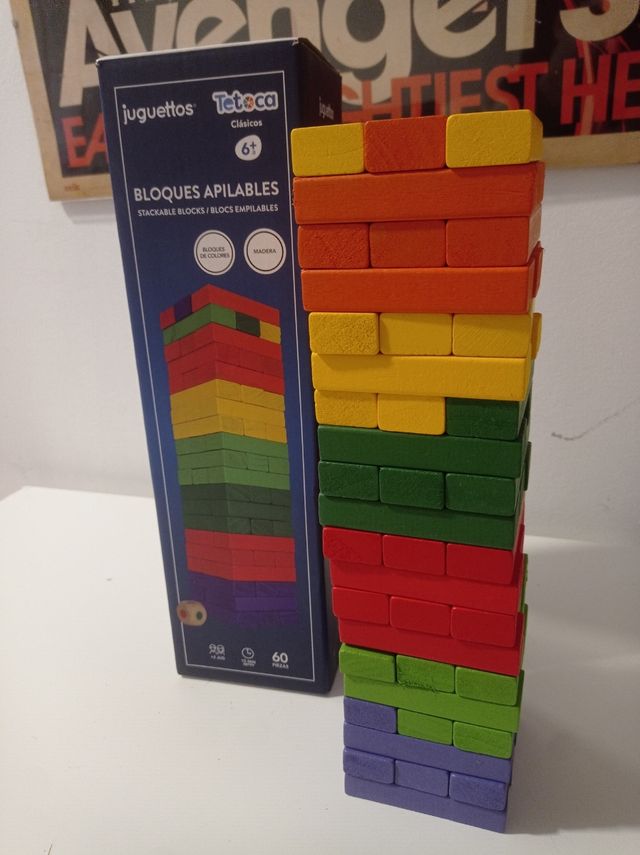 Bloques Aplicables Juego de madera