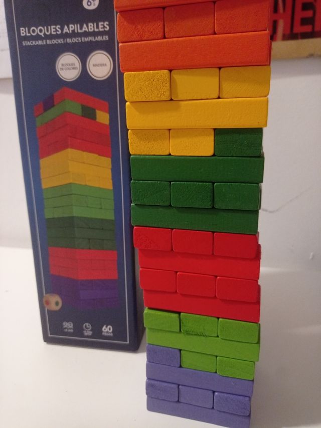 Bloques Aplicables Juego de madera