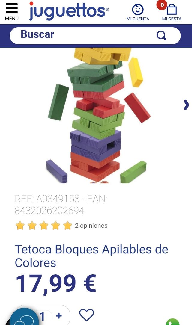 Bloques Aplicables Juego de madera