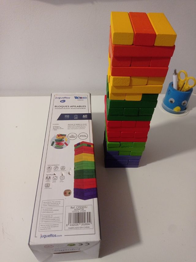 Bloques Aplicables Juego de madera