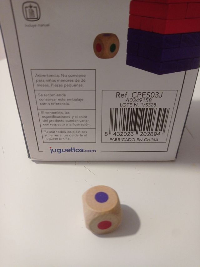 Bloques Aplicables Juego de madera