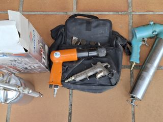 Compresor 50 litros con accesorios