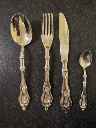 Servizio in Silver 51 pz completo per 12 persone