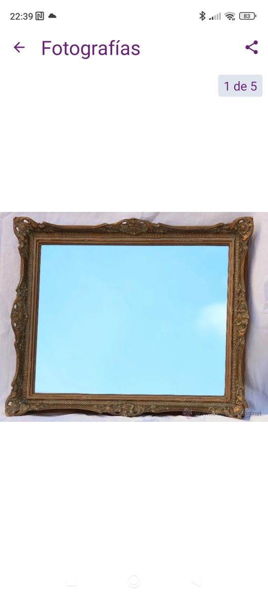 Espejo de los años 40