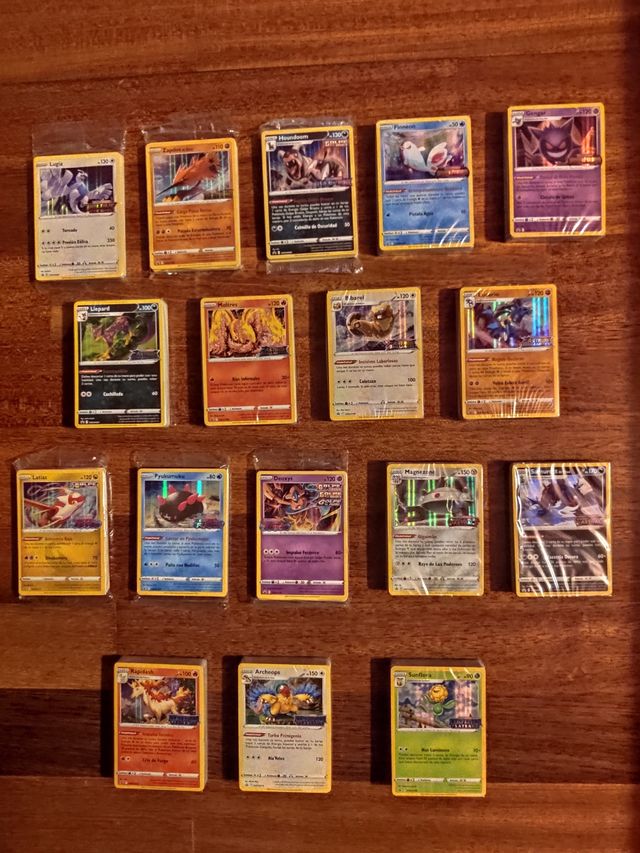 Cartas Pokemon (precios en el anuncio)