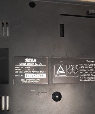 Sega Megadrive 50/60Hz
