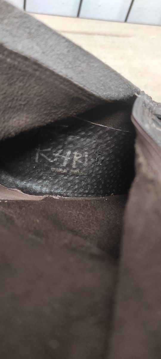 Botas em pele Khrio No.39