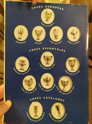 Pins torneos del FCBarcelona