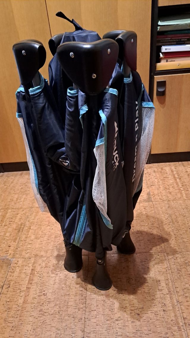 Cuna de viaje Hauk (con colchón)