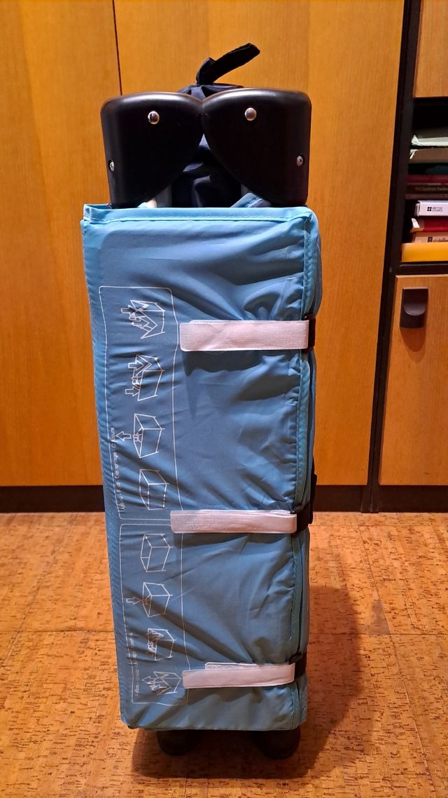 Cuna de viaje Hauk (con colchón)