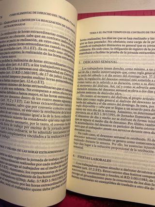 “Curso elemental de Derecho del Trabajo y la