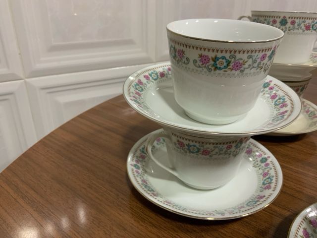 Juego 5 tazas cafe tamaño grande