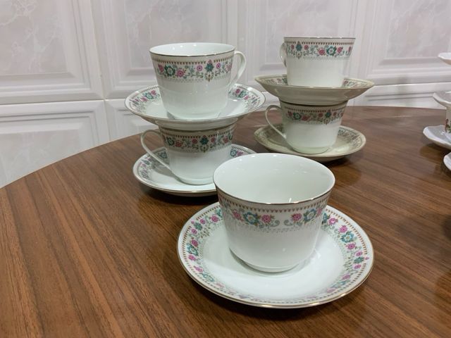 Juego 5 tazas cafe tamaño grande