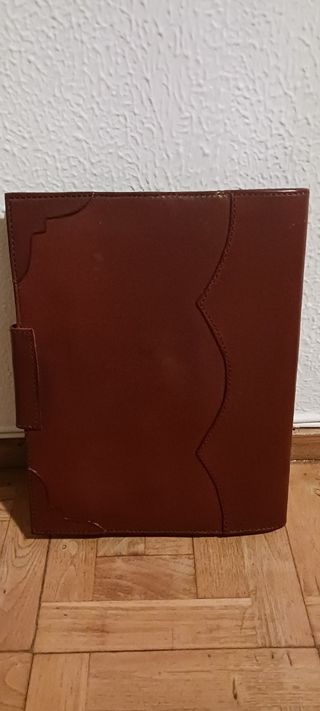Carpeta de cuero