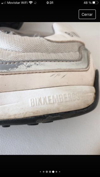 Bambas bikkembergs talla 37