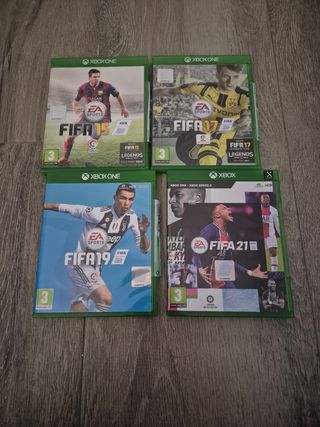 FIFA 15, 17, 19 y 21