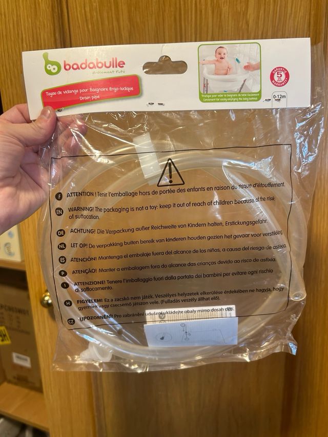 Tubo drenaje bañera Ergoludique Badabulle