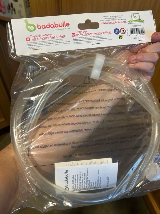 Tubo drenaje bañera Ergoludique Badabulle