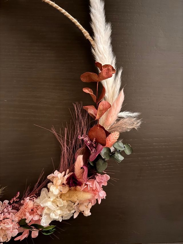 Adorno flores preservadas 