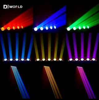 ✅️Cabeza Móvil Beam Led 5x40W RGBW DJ