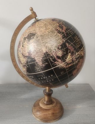 Globo terráqueo vintage 