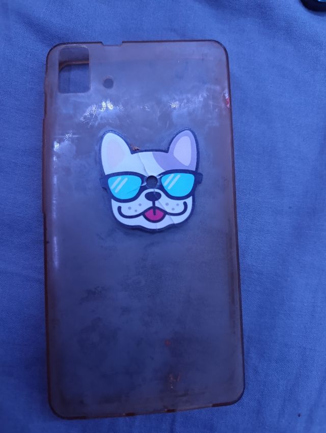 Funda para bq Aquaris con pegatina 3d